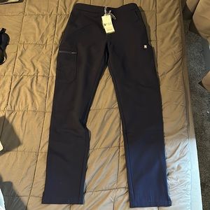 Figs Navy Blue Scrub Pants XS